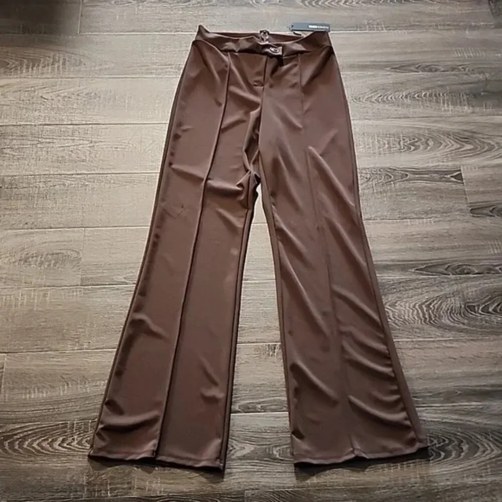 ❄️ Fashion Nova 'Call it Even' wide leg Pants ❄️ - Picture 1 of 4